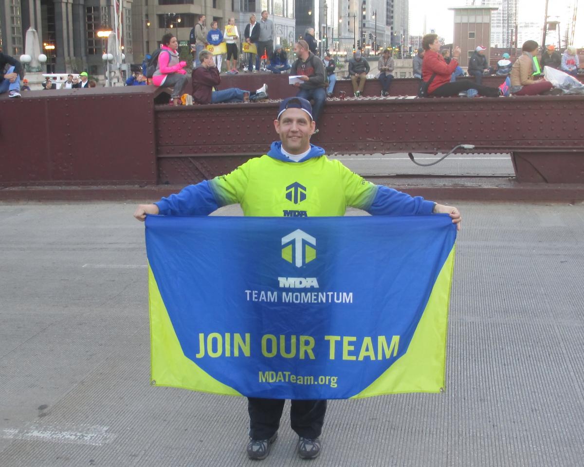 2014 Chicago Marathon Everest Strong Rob Besecker